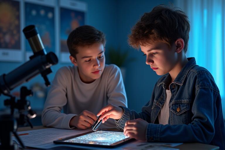 Sesiones de tutoría astronómica